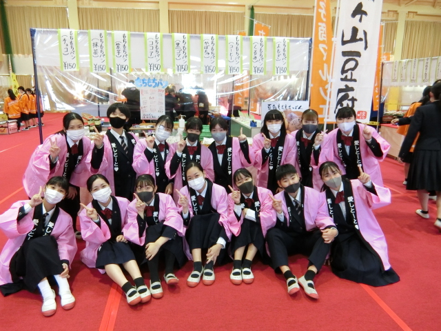 女子商マルシェが行われました 福岡女子商業高等学校