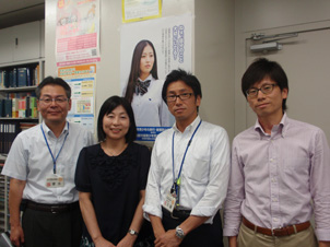 職場での一枚